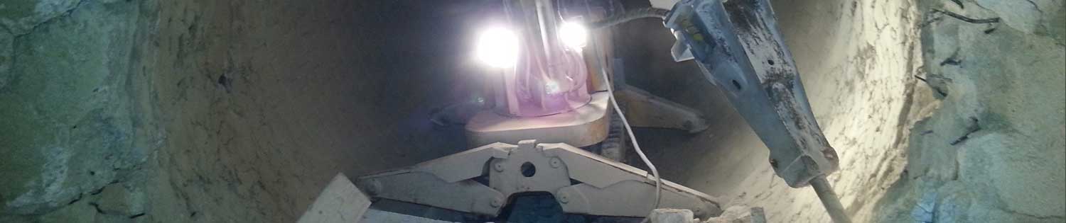 refractory removal